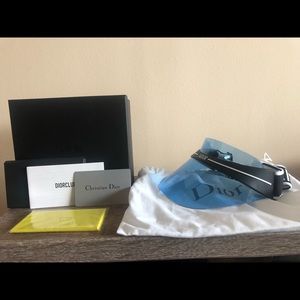 BRAND NEW Dior Women's Club 1 Logo Visor!!